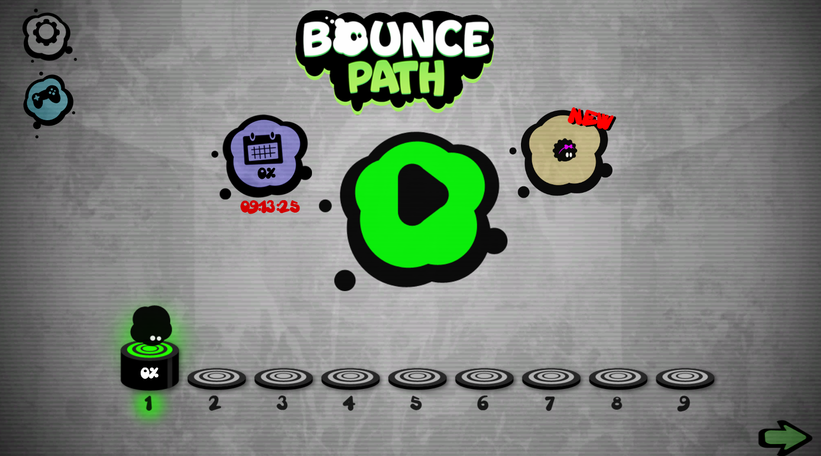 Bounce Path Games