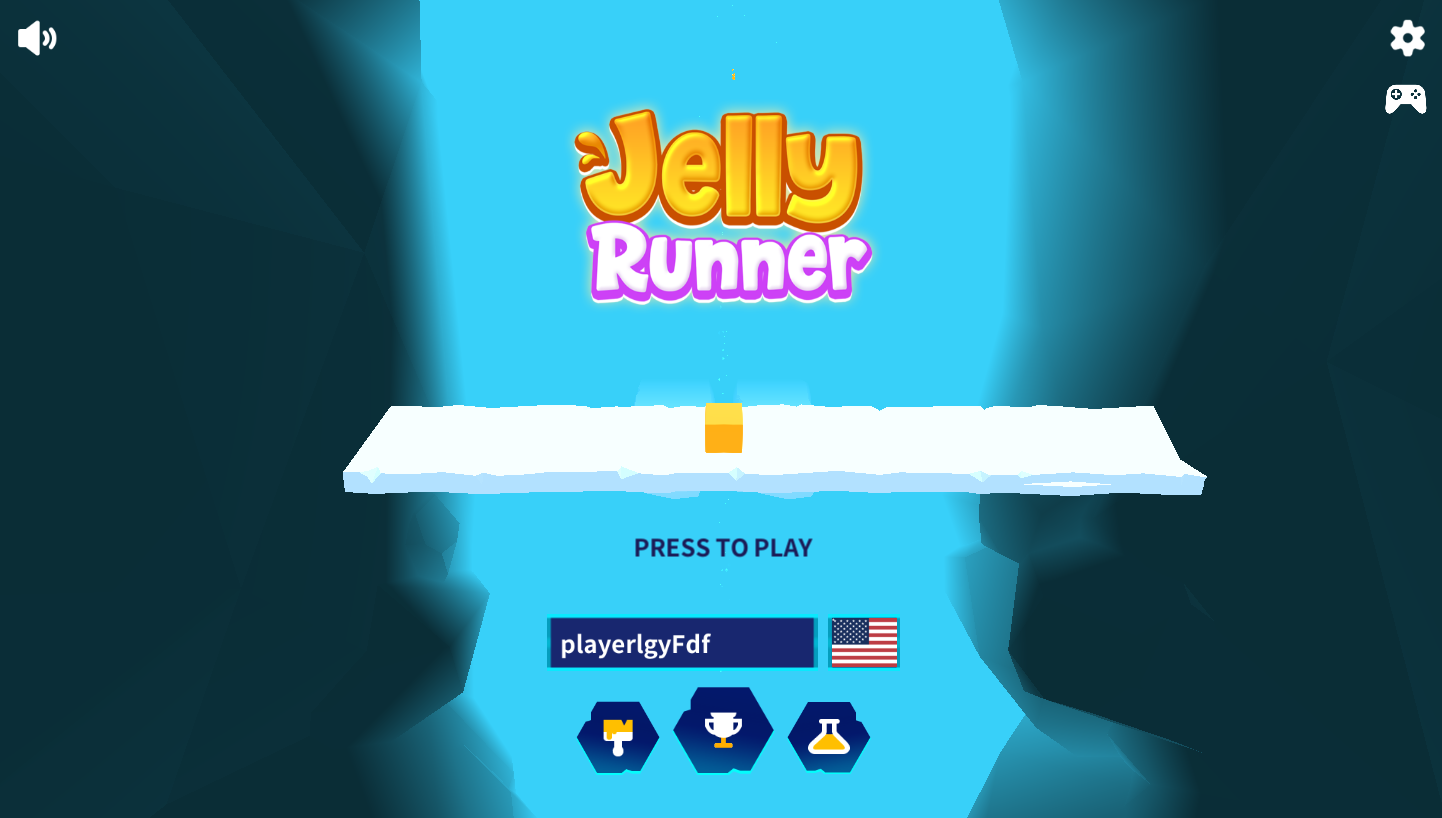 Jelly Runner Game Screenshot