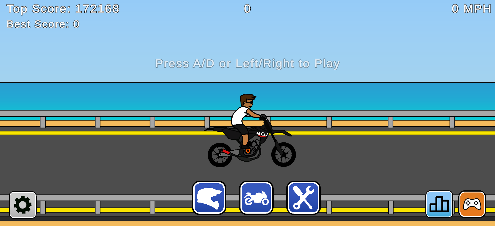 Wheelie Master Game Play Online